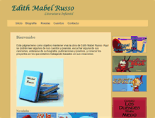 Tablet Screenshot of edithmabelrusso.com